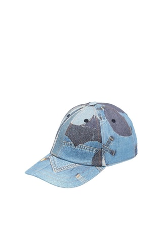 Gorra - Blanco, negro y azul