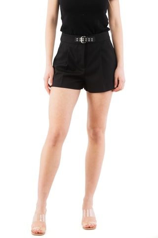 Short en laine - Noir