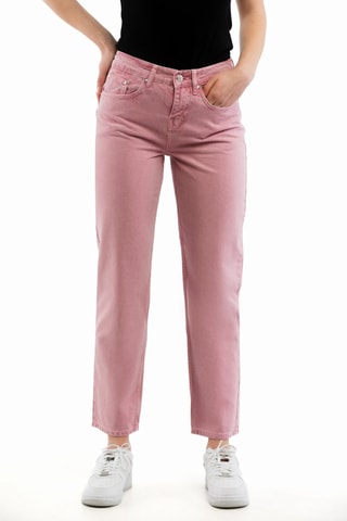 Jean droit - Rose