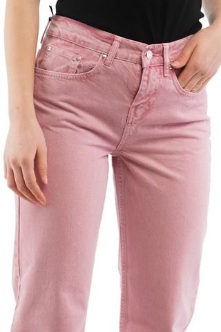 Jean droit - Rose