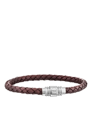 Bracciale in pelle - Marrone