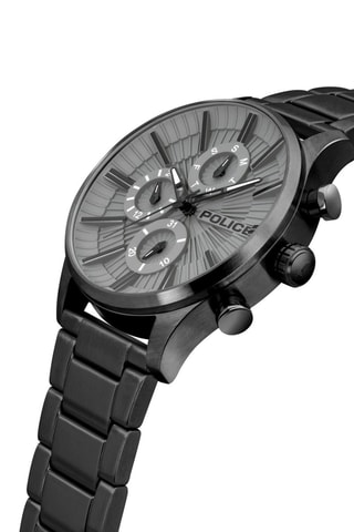 Montre à quartz - Noir et gris