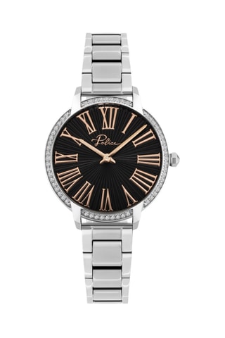 Montre à quartz en métal - Argenté