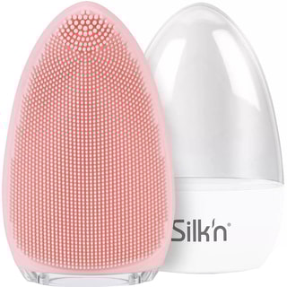 Cepillo limpiador eléctrico - Silk'n Bright - Rosa - Rostro