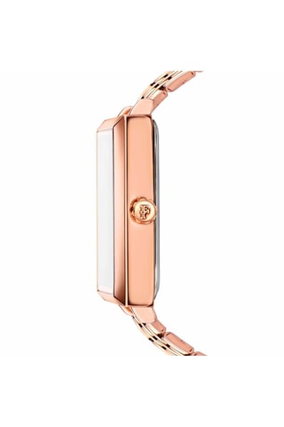 Montre à quartz en acier et diamant Odette