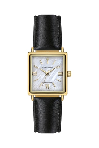 Leren Quartz Horloge