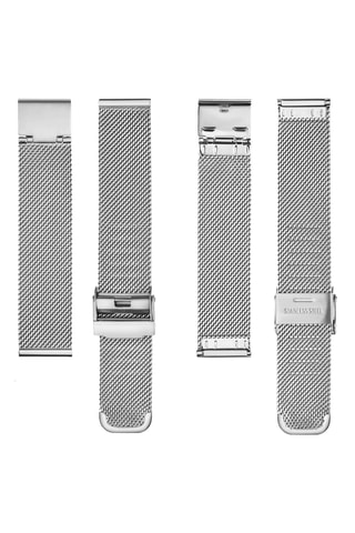 Montre à quartz en acier Rosalie - Argenté