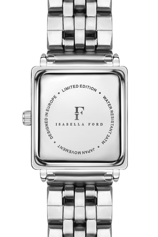 Montre à quartz en acier Rosalie - Argenté et doré