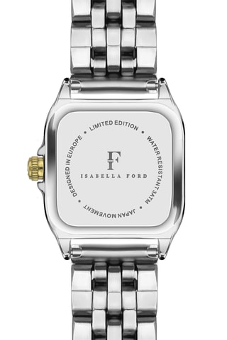 Montre à quartz et bracelet de montre en acier Vivienne - Argenté et doré