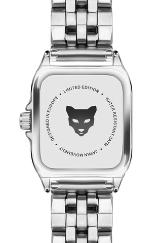 Montre à quartz en acier Nira - Argenté et doré