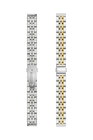 Montre à quartz en acier Vivienne - Argenté et doré