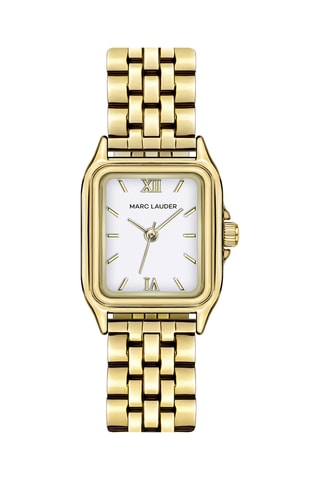 Montre à quartz en acier Antwerp - Doré