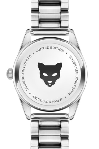 Montre à quartz en acier Ankara - Argenté et gris