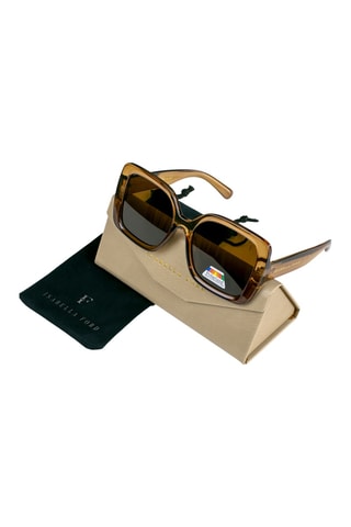 Lunettes de soleil polarisées femme Malibu - Catégorie 3 - Marron foncé