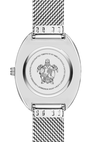 Montre à quartz en acier Soraya - Argenté