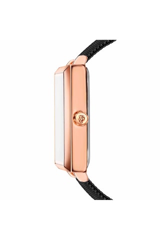 Montre à quartz en acier et diamant Odette