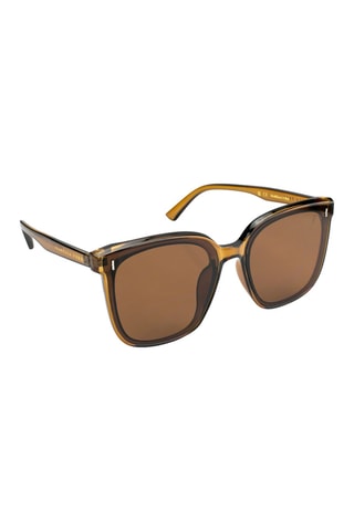 Lunettes de soleil polarisées femme Fashionista - Catégorie 3 - Marron foncé
