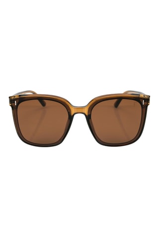 Lunettes de soleil polarisées femme Fashionista - Catégorie 3 - Marron foncé
