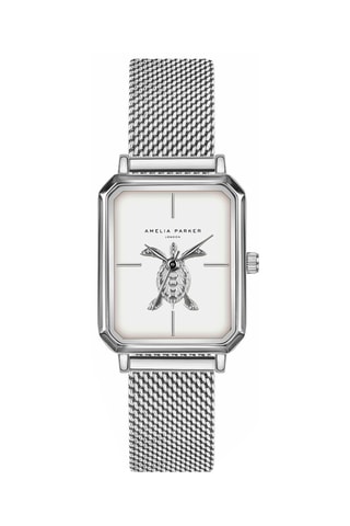 Montre à quartz en acier Serendipity Sea - Argenté