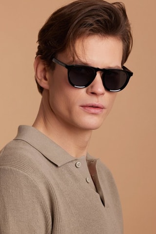 Lunettes de soleil mixte Metropolitan - Catégorie 3 - Noir