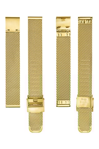 Montre à quartz en acier Elodine - Doré