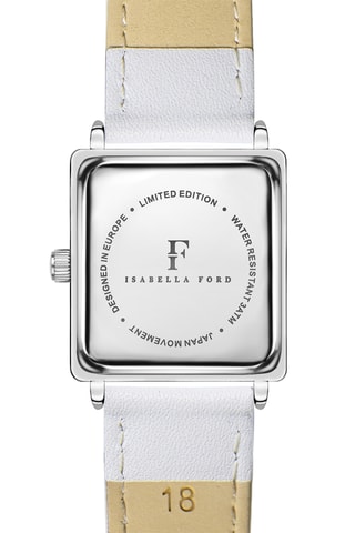 Leren Quartz Horloge