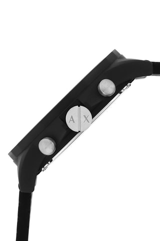 Orologio al quarzo in silicone - Nero - Cronografo