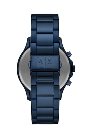 Orologio al quarzo in acciaio - Blu - Cronografo