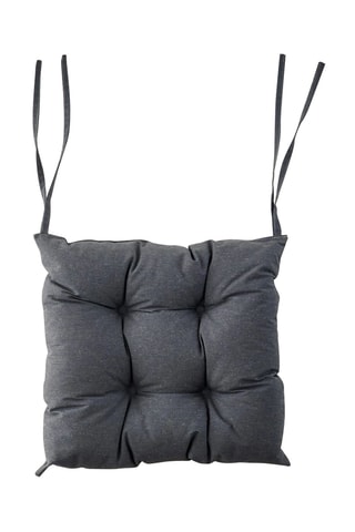 Galette de chaise - Anthracite - 40 x 40 cm