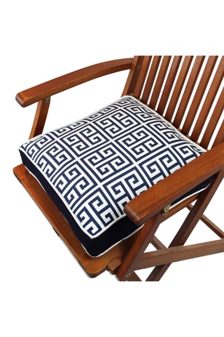 Coussin - Bleu marine - 42 x 42 cm