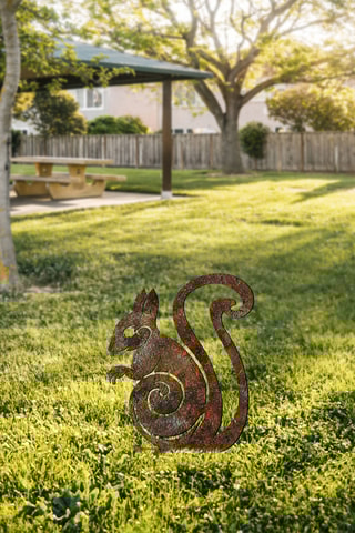 Décoration de jardin - Marron -  44 x 23 cm