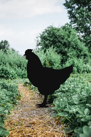 Silhouette de jardin - 64 x 42 cm