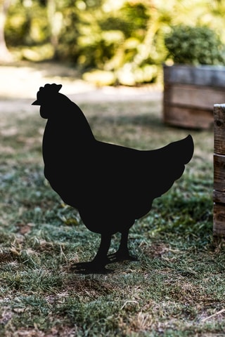 Silhouette de jardin - 64 x 42 cm