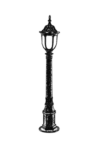 Lampadaire - Marron - 40 W