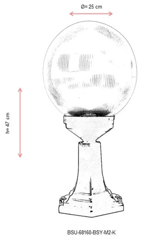 Applique murale - Noir - 40 W