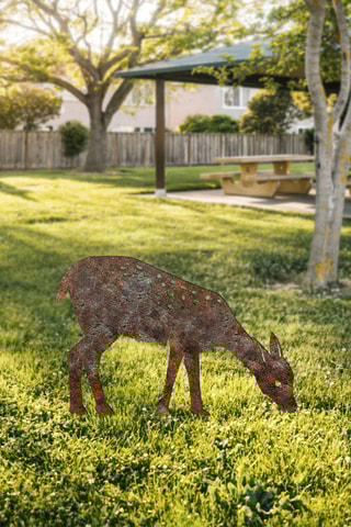 Décoration de jardin - 64 x 72 cm - Marron