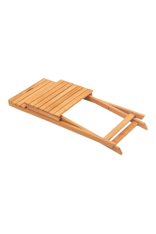 Chaise de jardin en hêtre - 40 x 81 x 30 cm