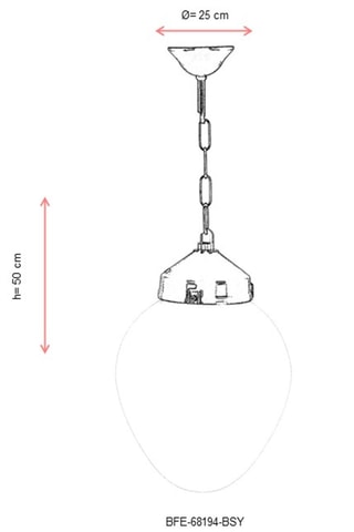 Suspension - Noir - 40 W