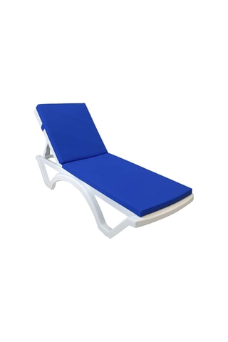 Coussin pour bain de soleil - Indigo - 100 x 60 x 80 cm