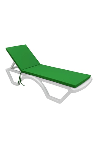 Coussin pour bain de soleil - Vert clair - 100 x 60 x 80 cm