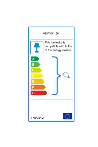 Lampadaire - Blanc - 40 W