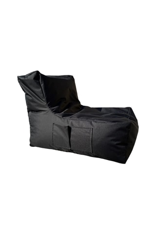 Pouf - Noir - En polyester