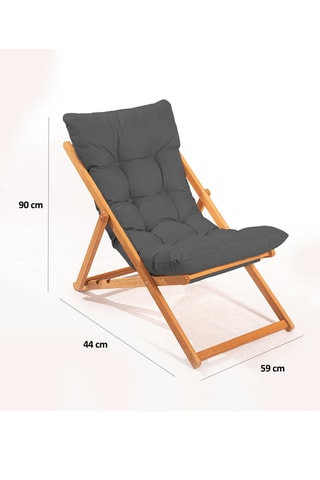 Chilienne en hêtre - 59 x 90 x 44 cm