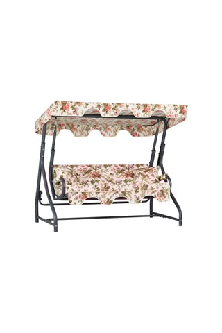 Balancelle de jardin avc toit - 3 places - 200 x 165 x 110 cm