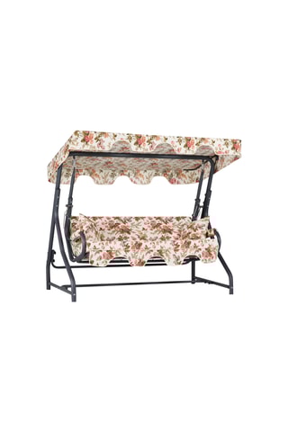 Balancelle de jardin avec toit - 3 places - 200 x 165 x 110 cm