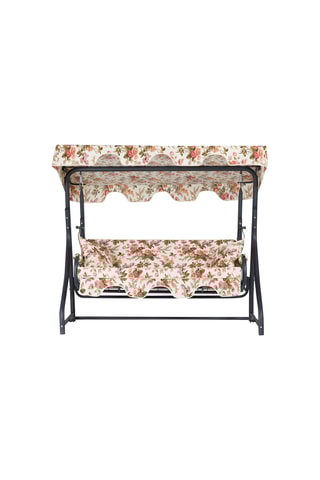 Balancelle de jardin avec toit - 3 places - 200 x 165 x 110 cm