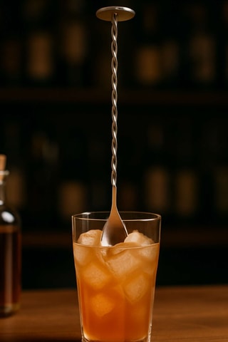 Colher de mistura em aço inoxidável - 28 x 35 cm