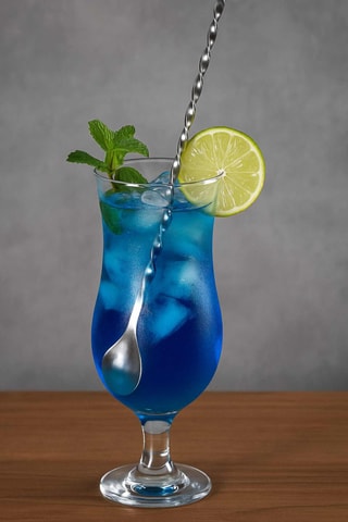 Colher de mistura em aço inoxidável - 28 x 35 cm