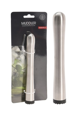 Pilão em aço inoxidável - 25 x 17 cm