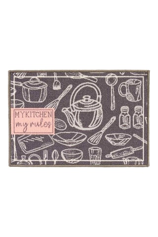 Tapete - Cinzento - 40 x 60 cm